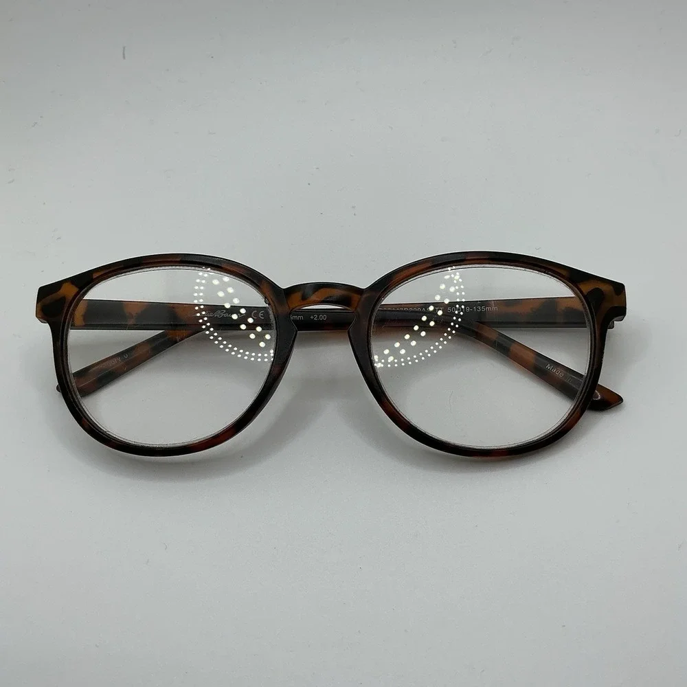 EDDIE BAUER Eyeglasses Glasses Readers Frame‎ EB39447 +2.00 Tortoise
